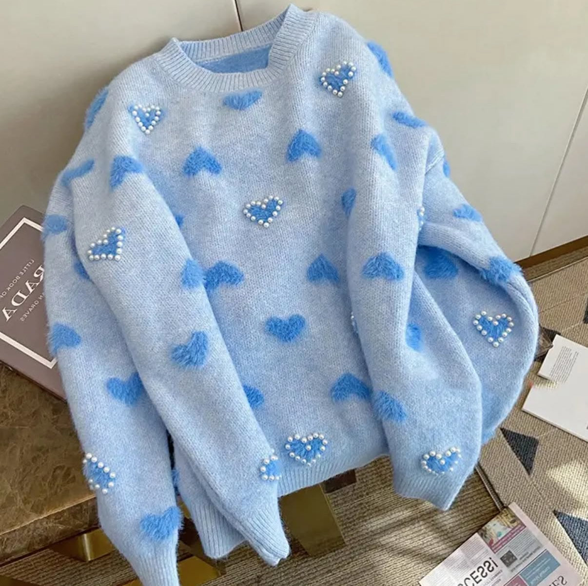 Dreamy Heart Sweater