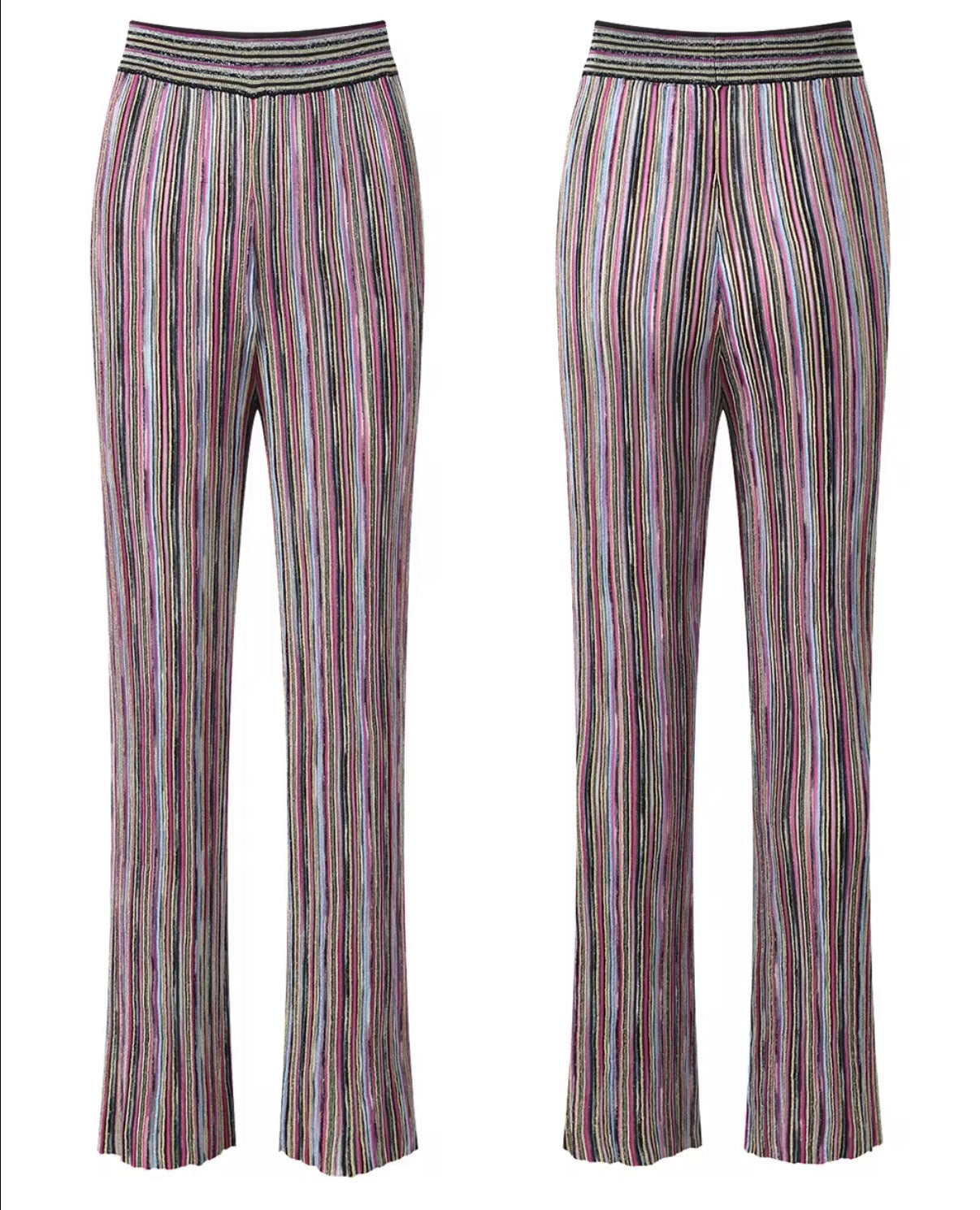 Candy Stripe Knit Co-Ord Set