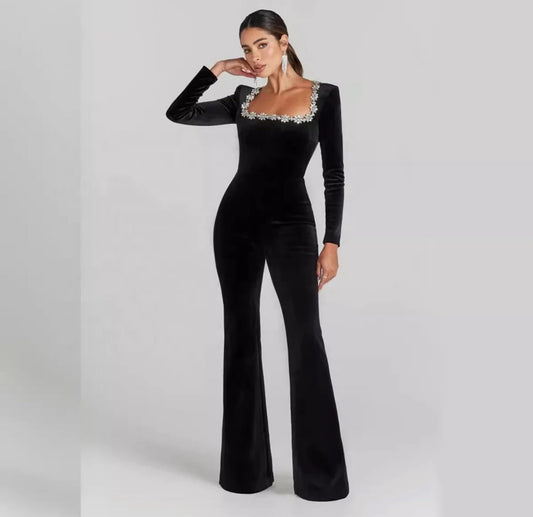 Midnight Crystal Jumpsuit