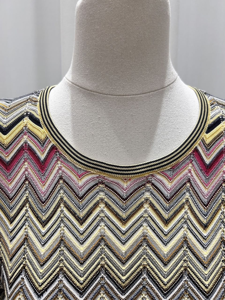 Chevron Muse Dress