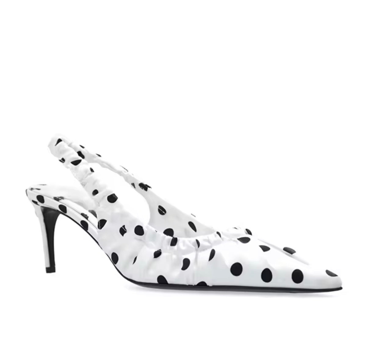 Polka Muse Slingback Heels