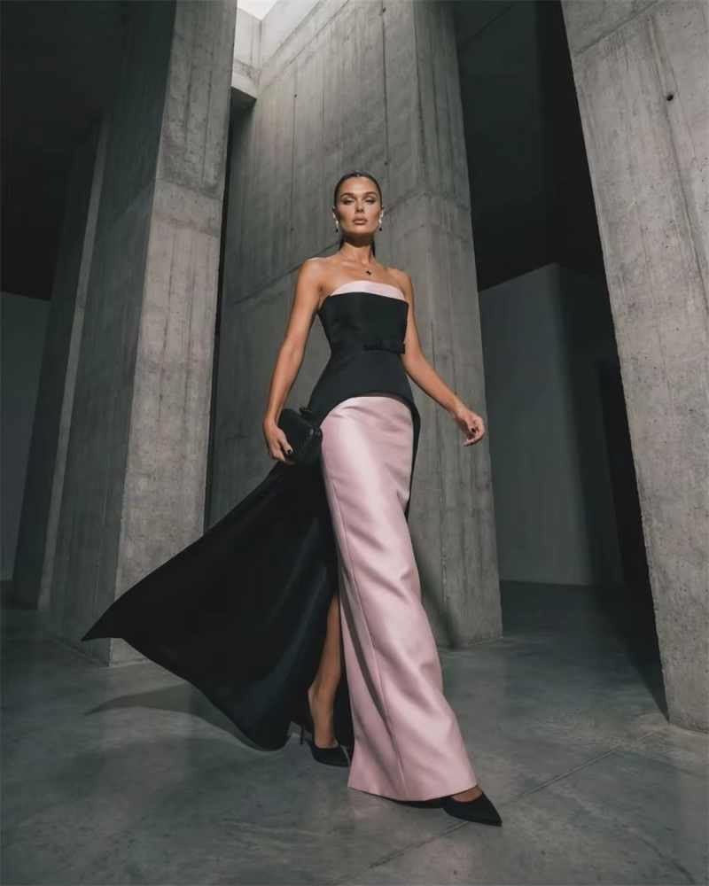 Rosé Noir Gown