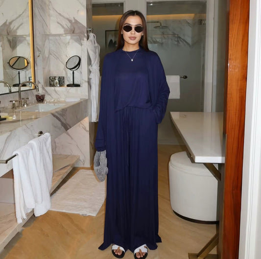 Serene Flow Abaya Set