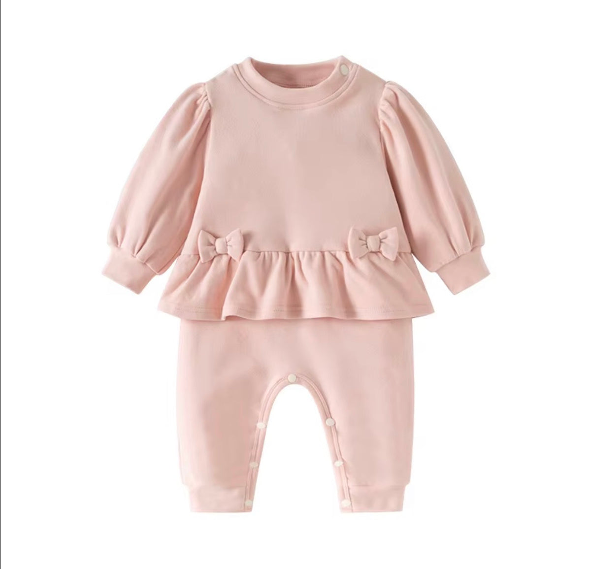 Bella Bow Ruffle Jumpsuit