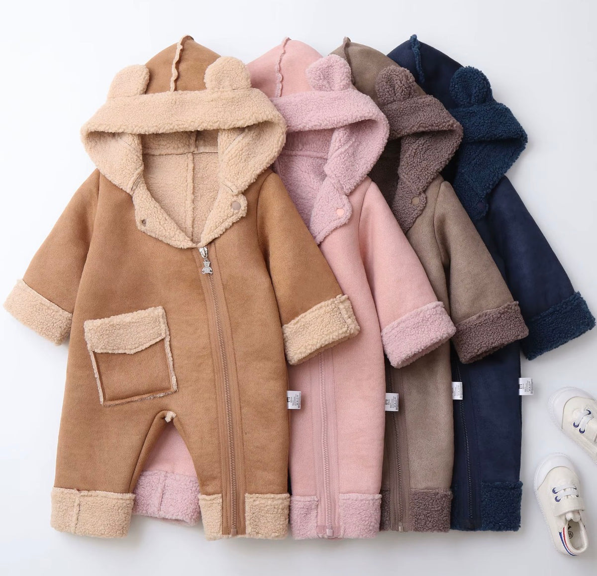 Teddy Bear Snuggle Jumpsuit