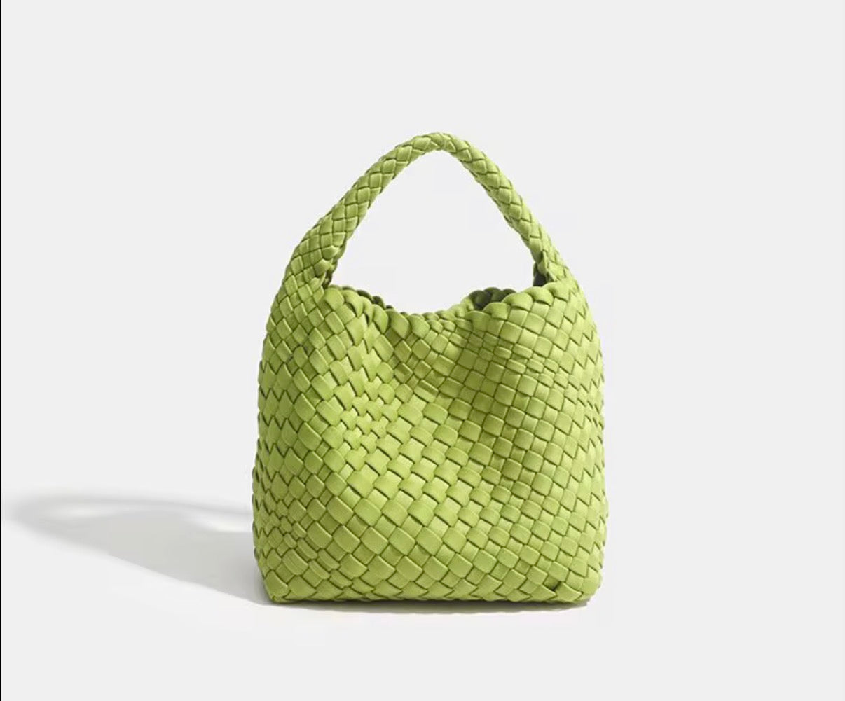 Luna Woven Hobo Bag