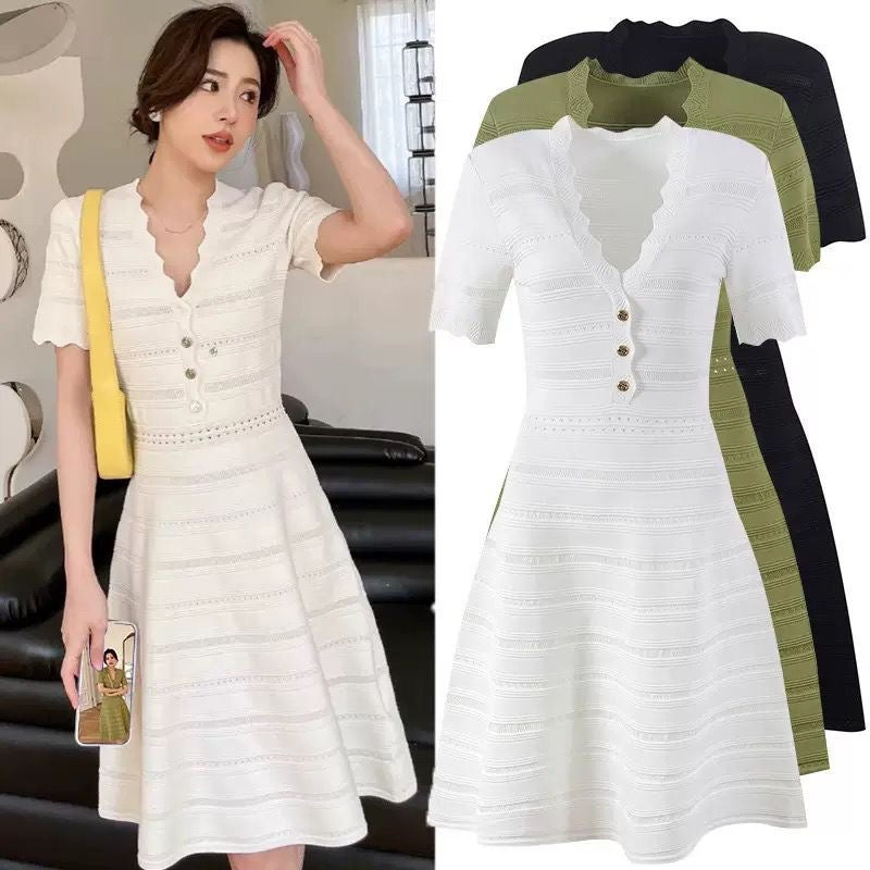 Belle Époque Knit Dress