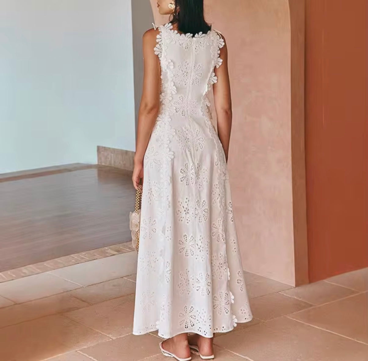 Ivory Blossom Dress