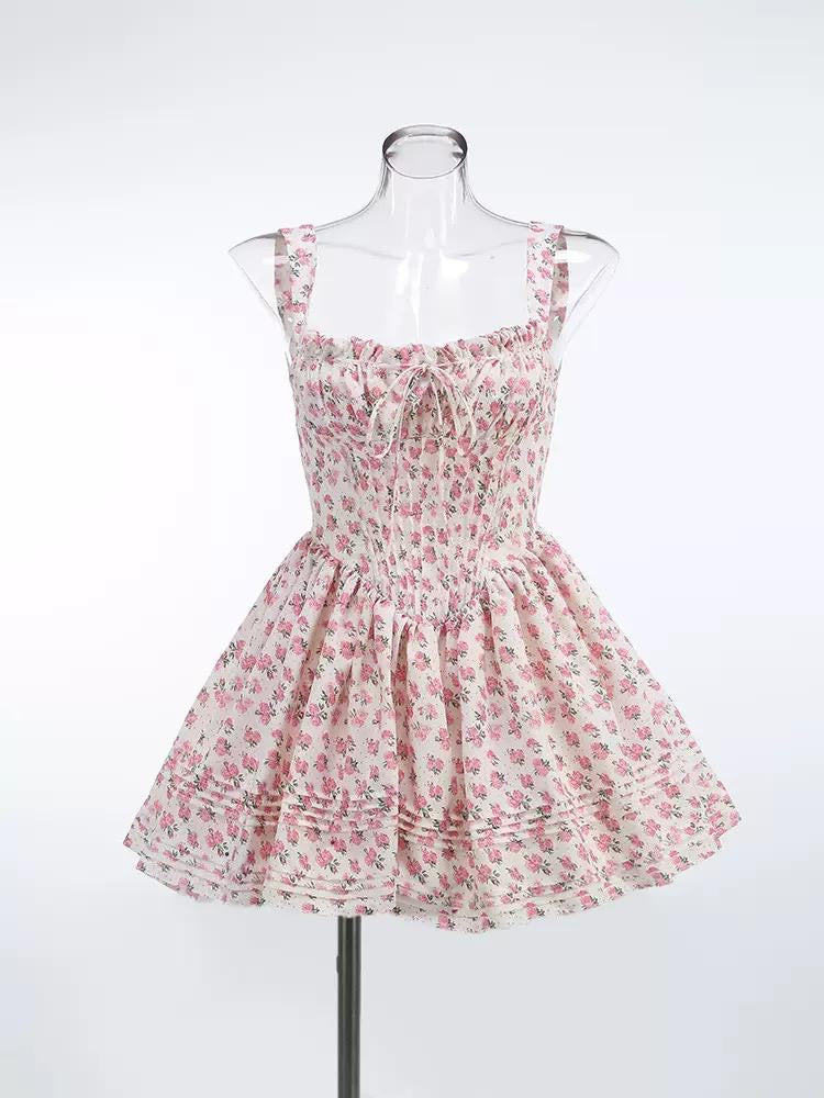 The Fairytale Muse Corset Mini Dress