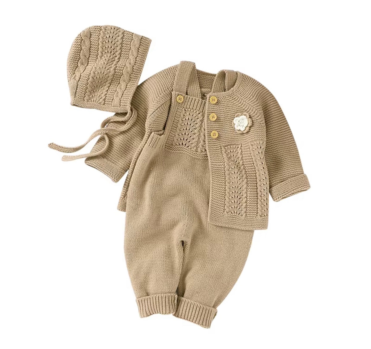 Little Blossom Knit Set