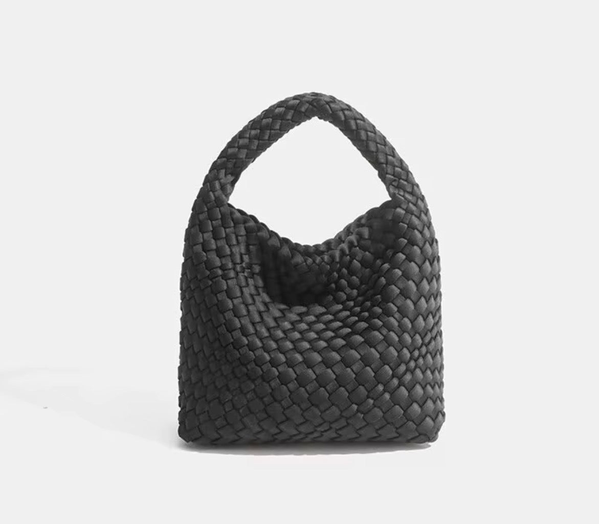 Luna Woven Hobo Bag