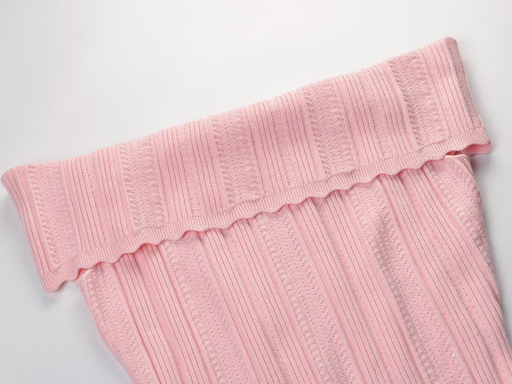 Blush Ballet Knit Dress