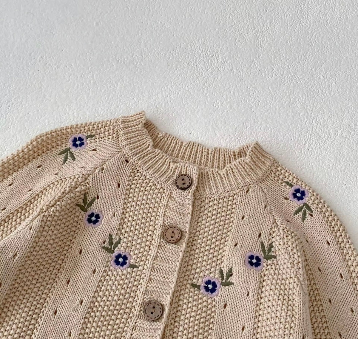 Little Violet Knit Set