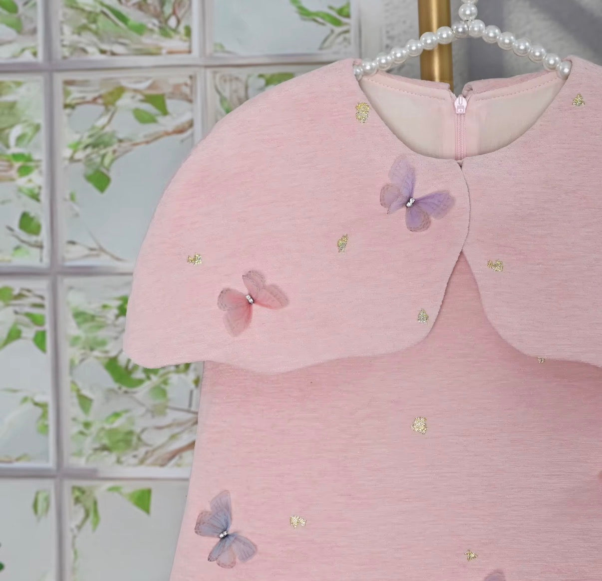 Butterfly Garden Cape Dress