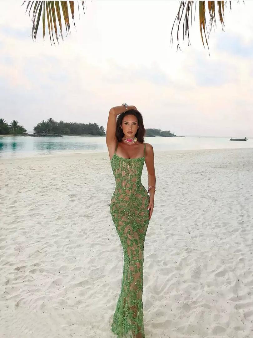Emerald Mirage Gown