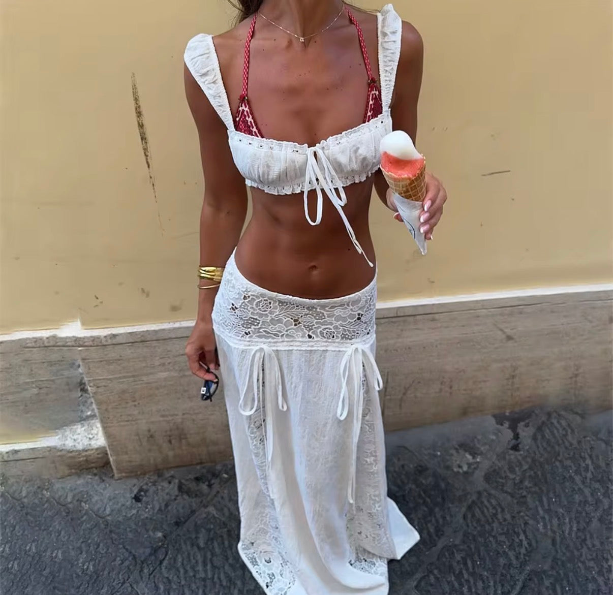 Lace Riviera Set