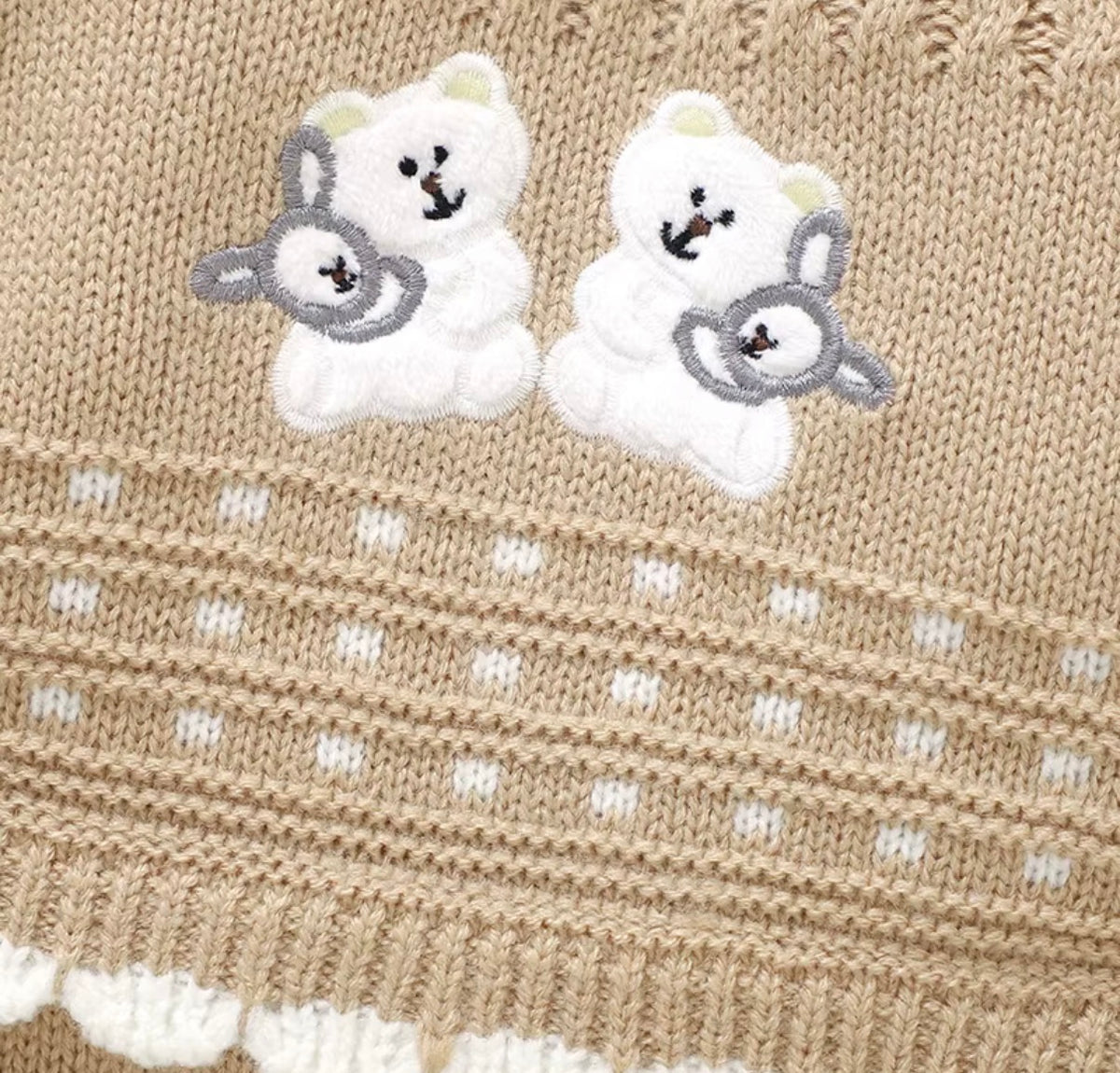 Little Teddy Knit Set