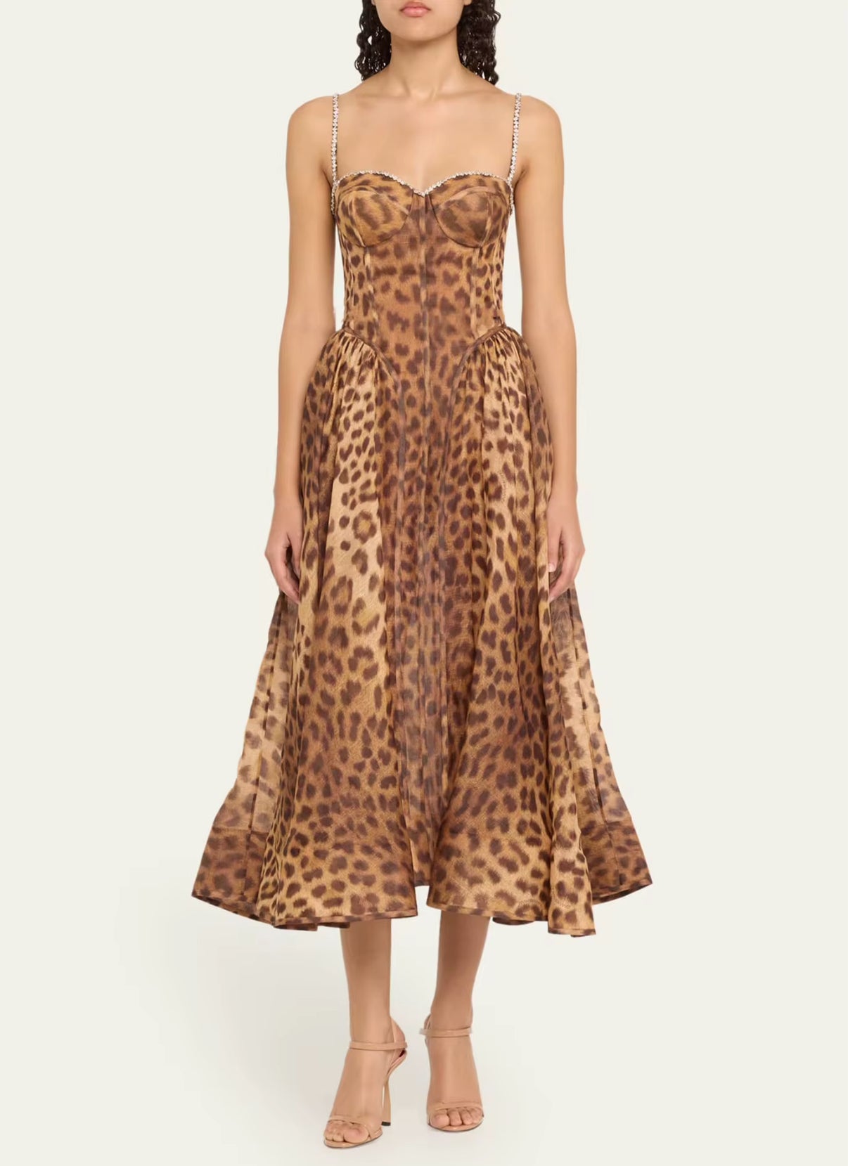Leopard Luxe Evening Dress