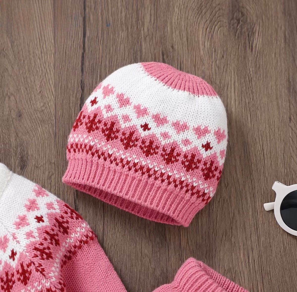 Nordic Rose Knit Set