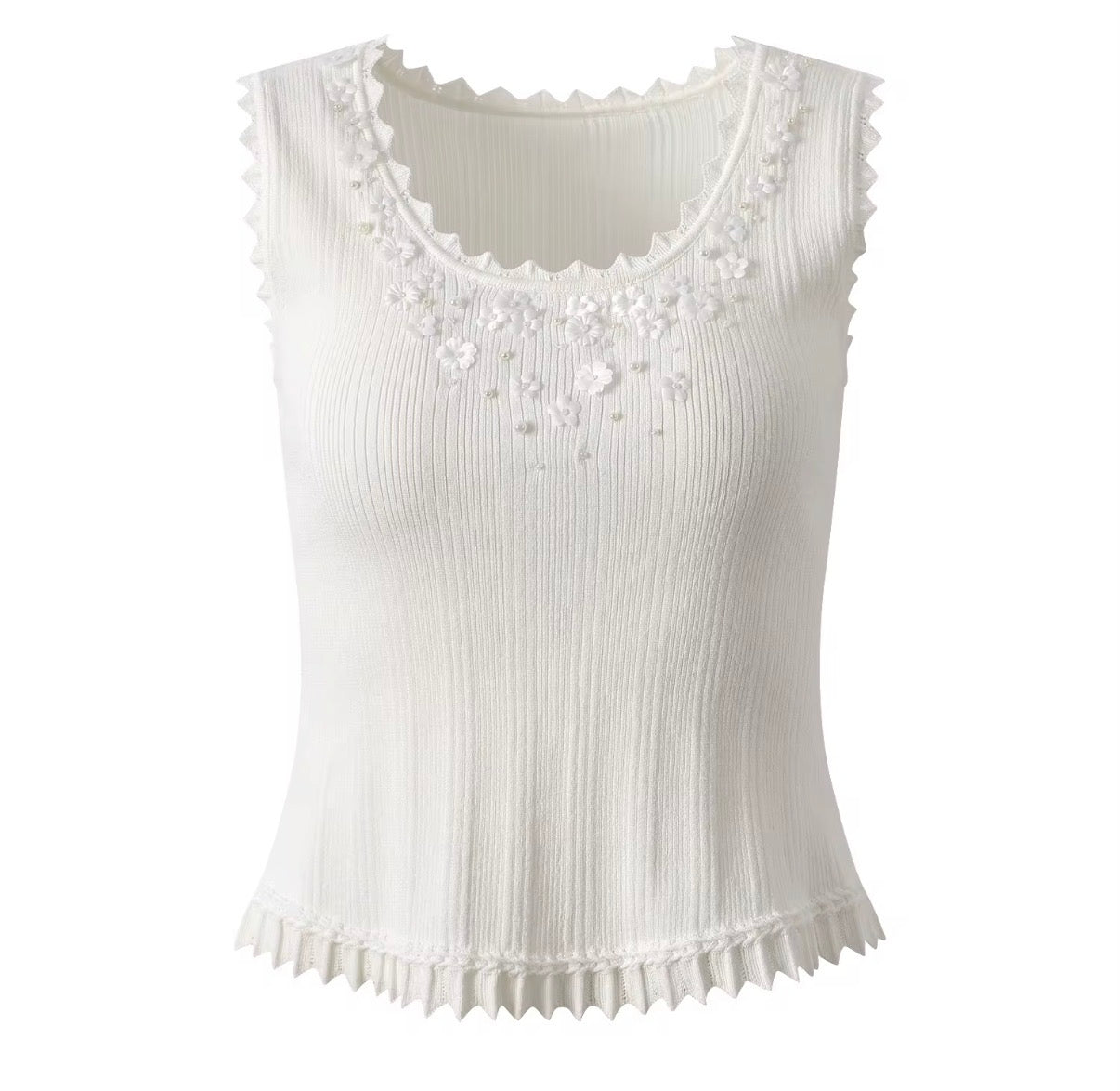 Blossom Pearl Knit Top