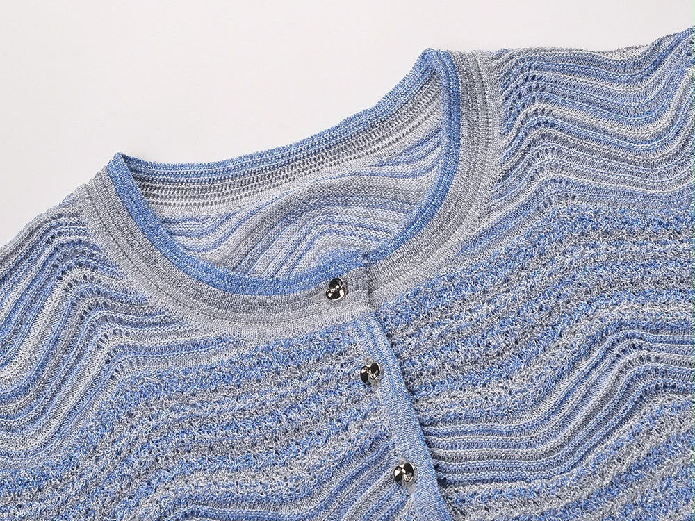 Ocean Wave Knit Set