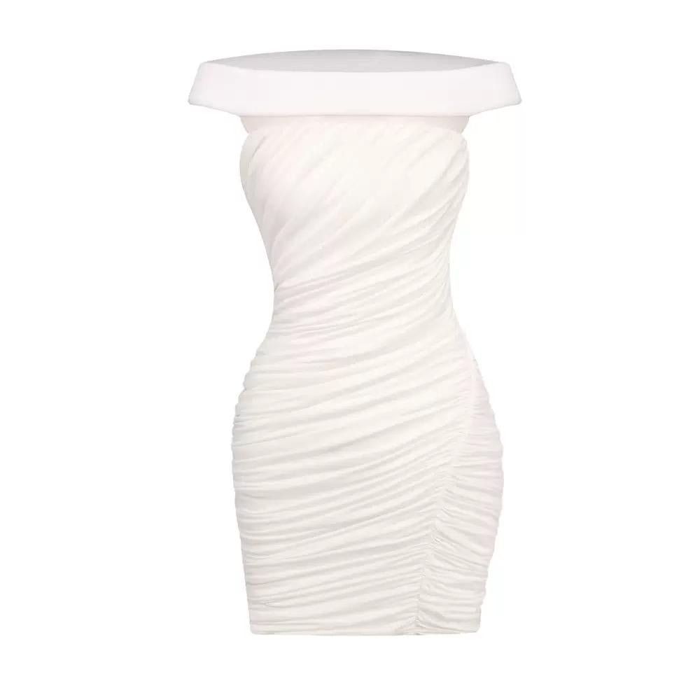 Ivory Muse Mini Dress