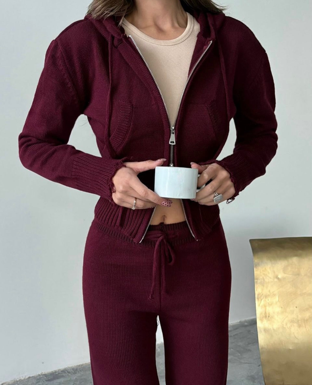 Soft Stretch Hoodie Co-Ord