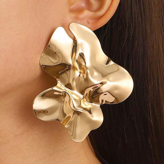 Golden Bloom Earring