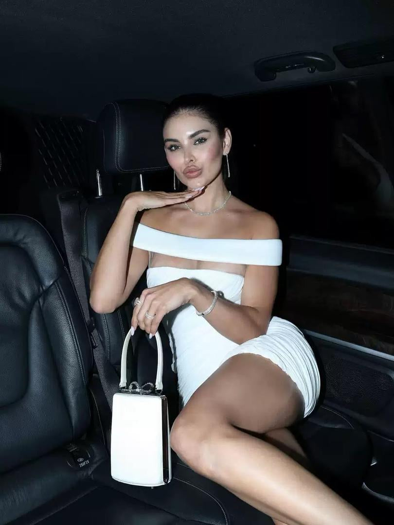 Ivory Muse Mini Dress