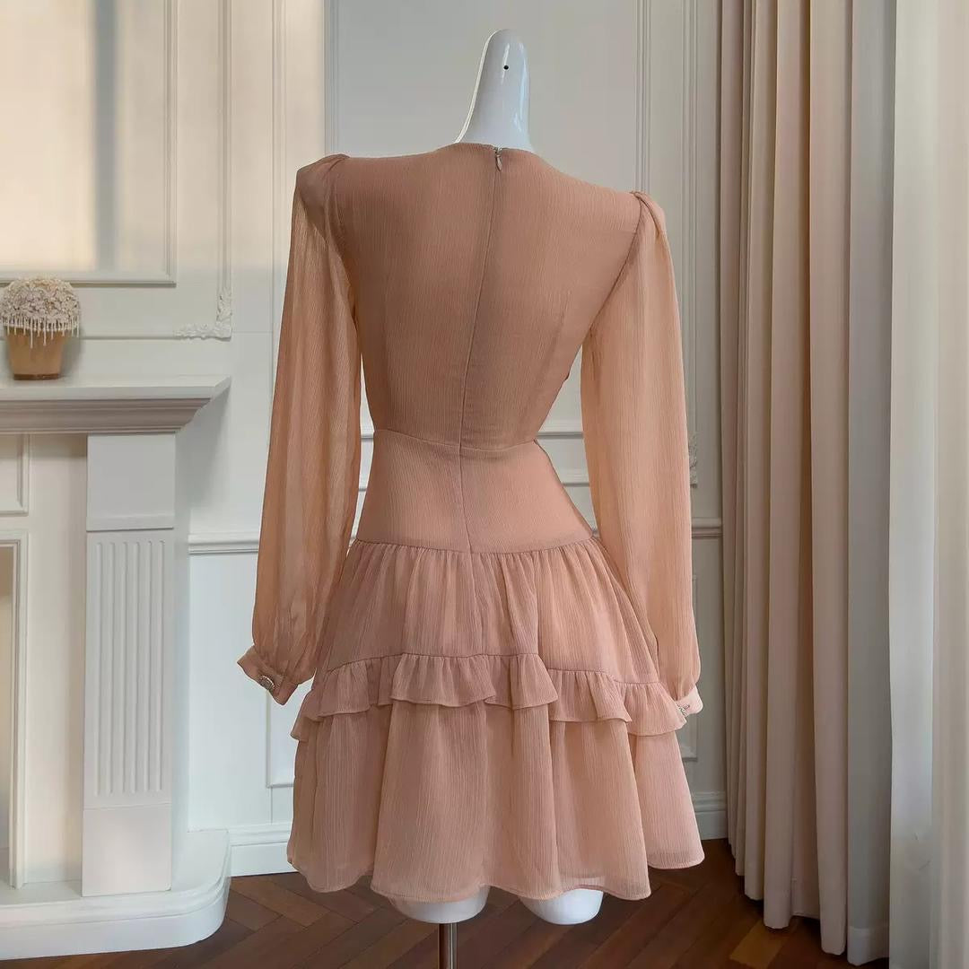 Crystal Blossom Mini Dress