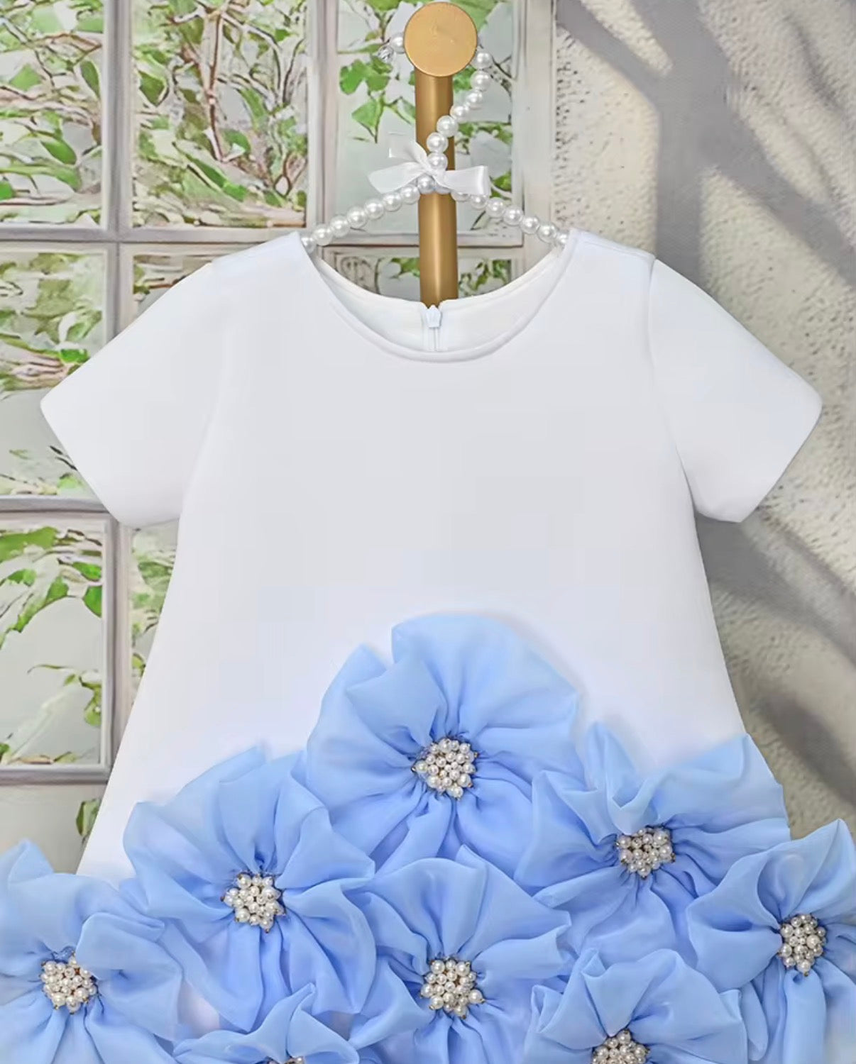Pearl Bluebell Bloom Dress