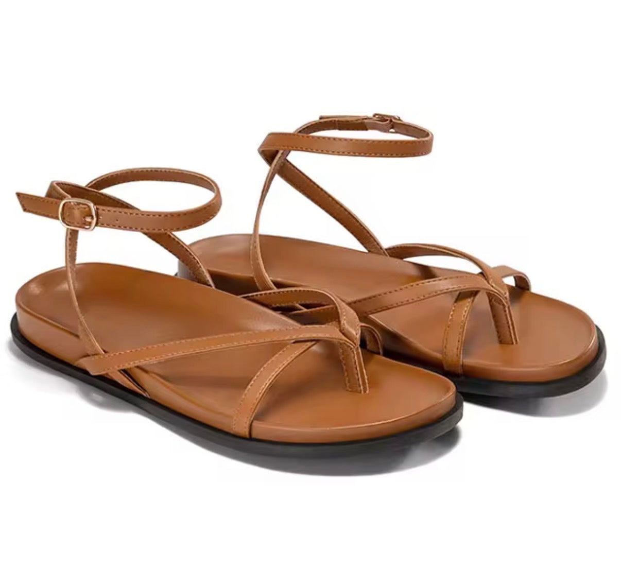 Minimal Strap Ankle Sandals