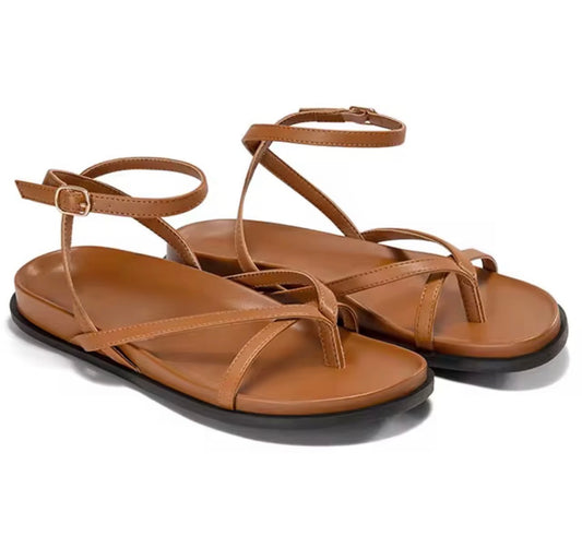 Minimal Strap Ankle Sandals