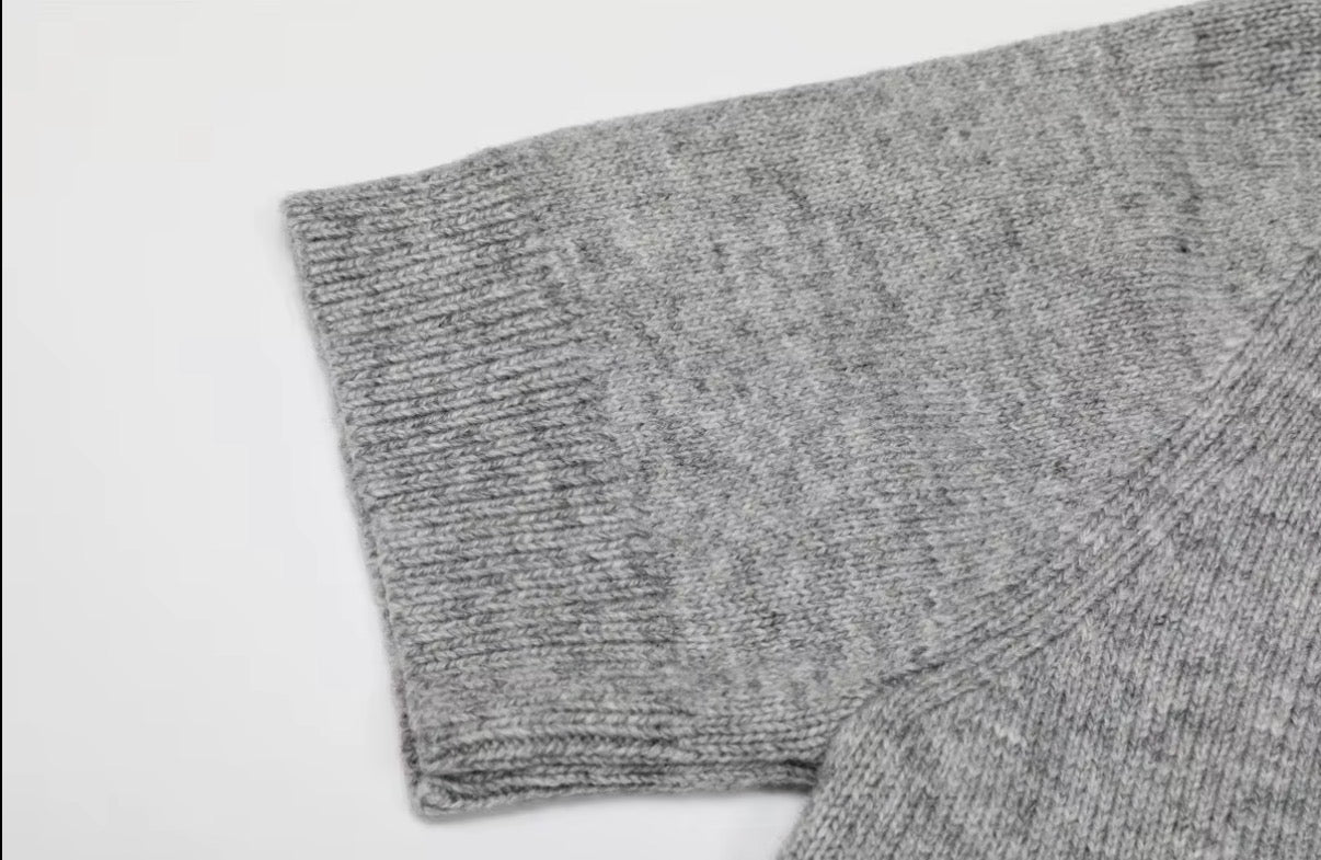 Short Sleeve Button-Front Knit Two-Piece Set