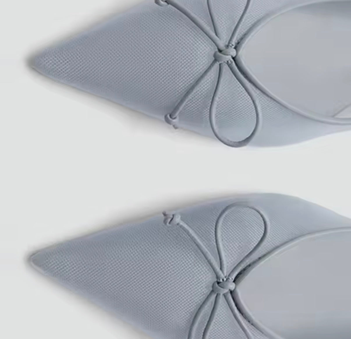 Soft Bow Slingback Flats