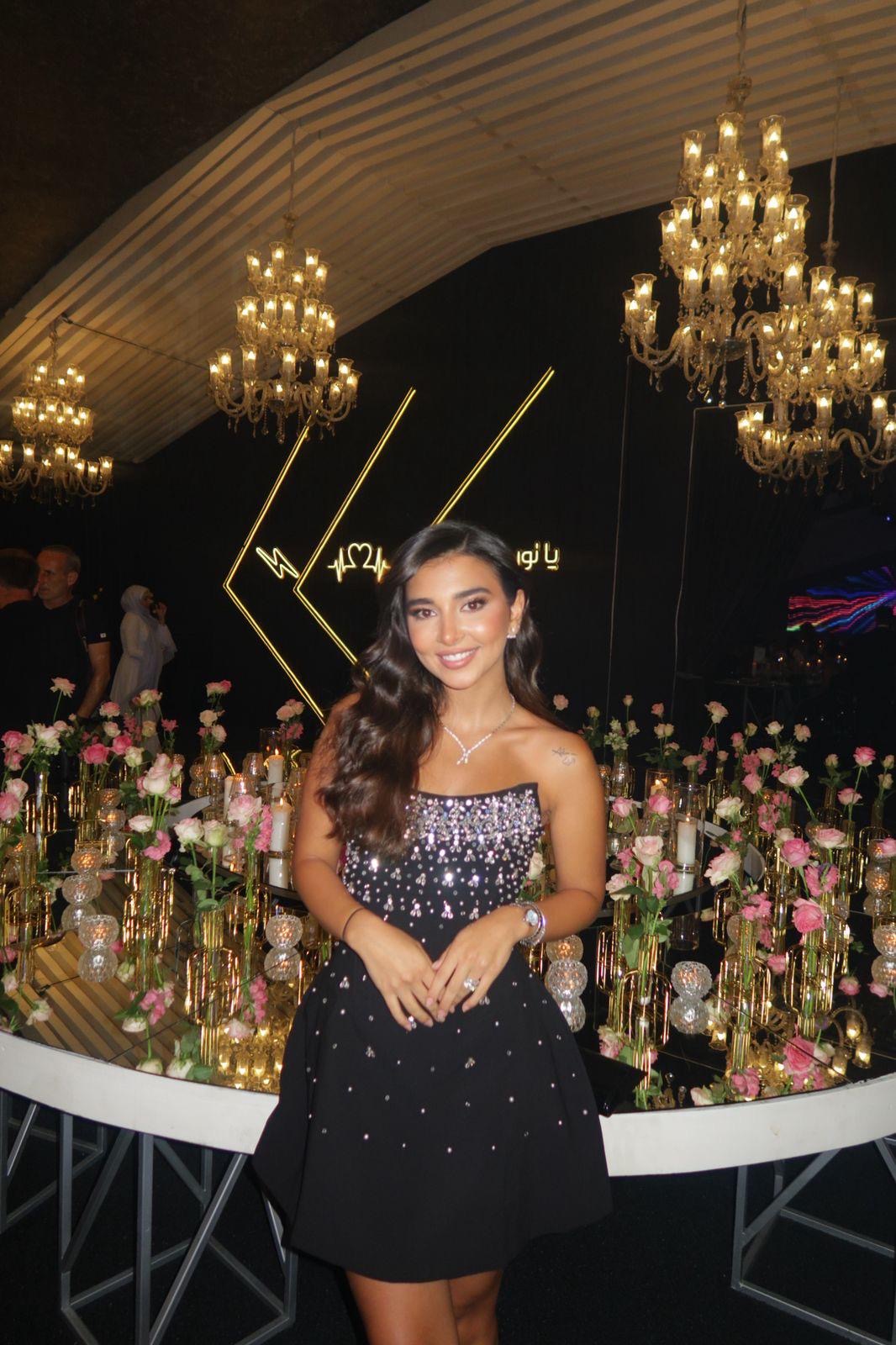 Strapless Mini Dress with Pearl and Crystal Embellishments