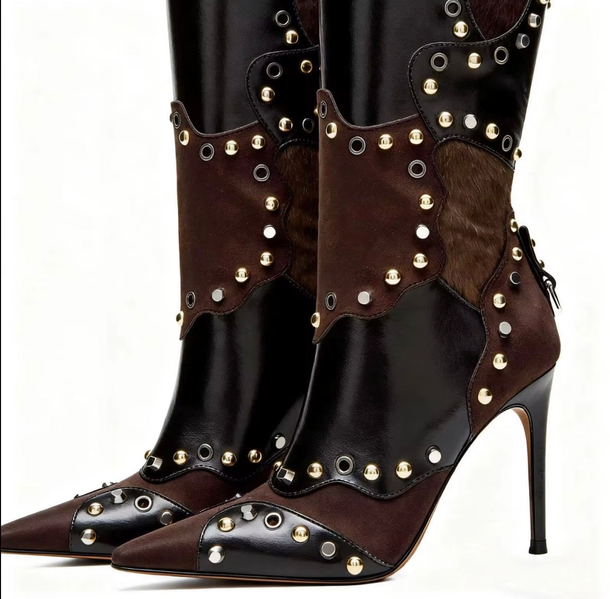 Rebel Stud Boots