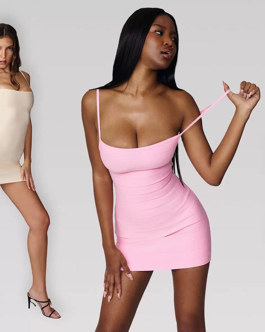 Sculpted Bodycon Mini Dress
