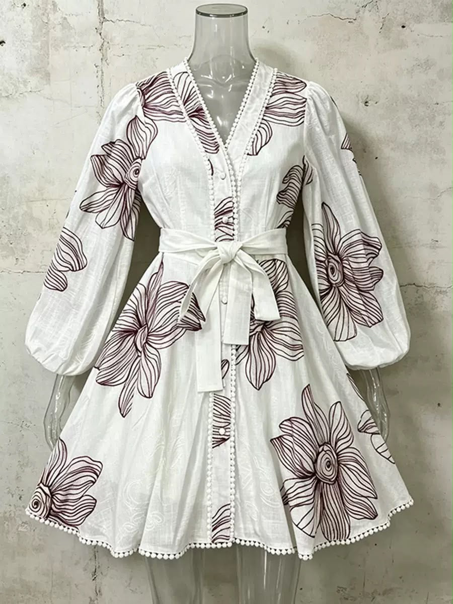 Amara Floral Mini Dress