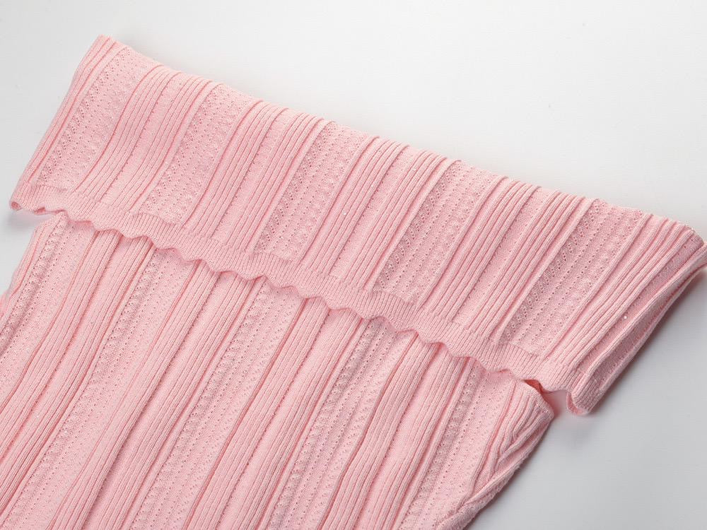 Blush Ballet Knit Dress