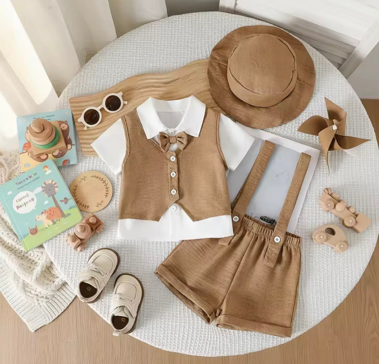 Little Gentleman Linen Set