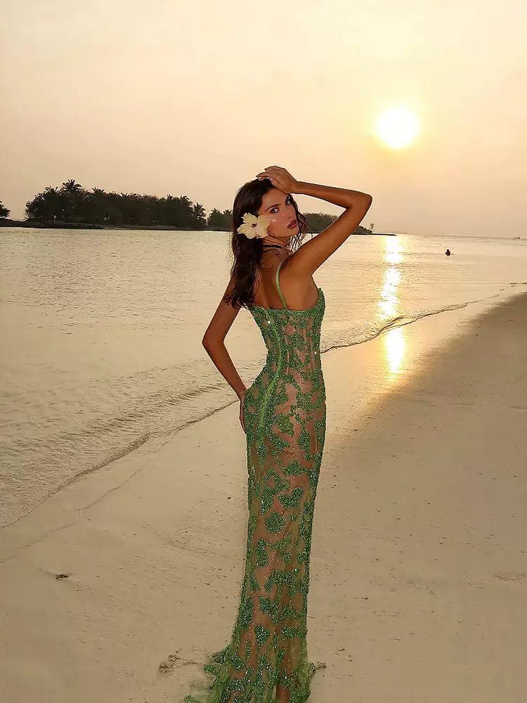 Emerald Mirage Gown