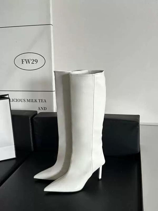 The Luxe Pointed Stiletto Boots