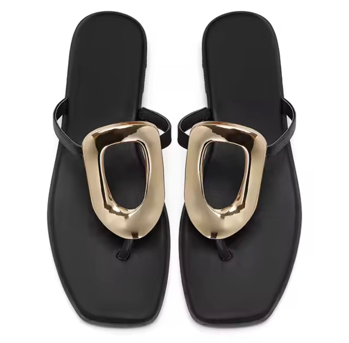 Golden Loop Sandals