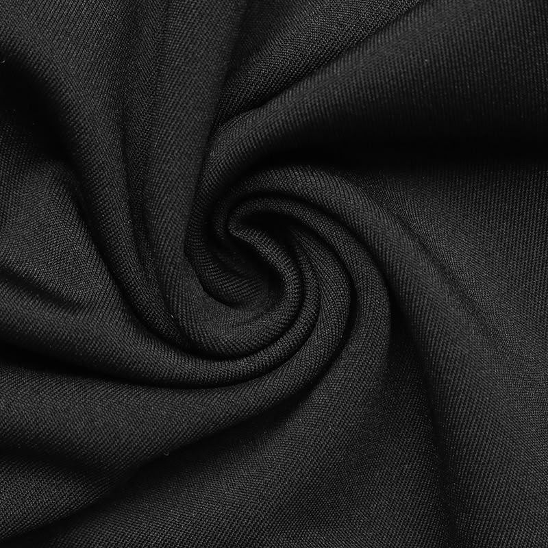 Noir Bow Mini Dress