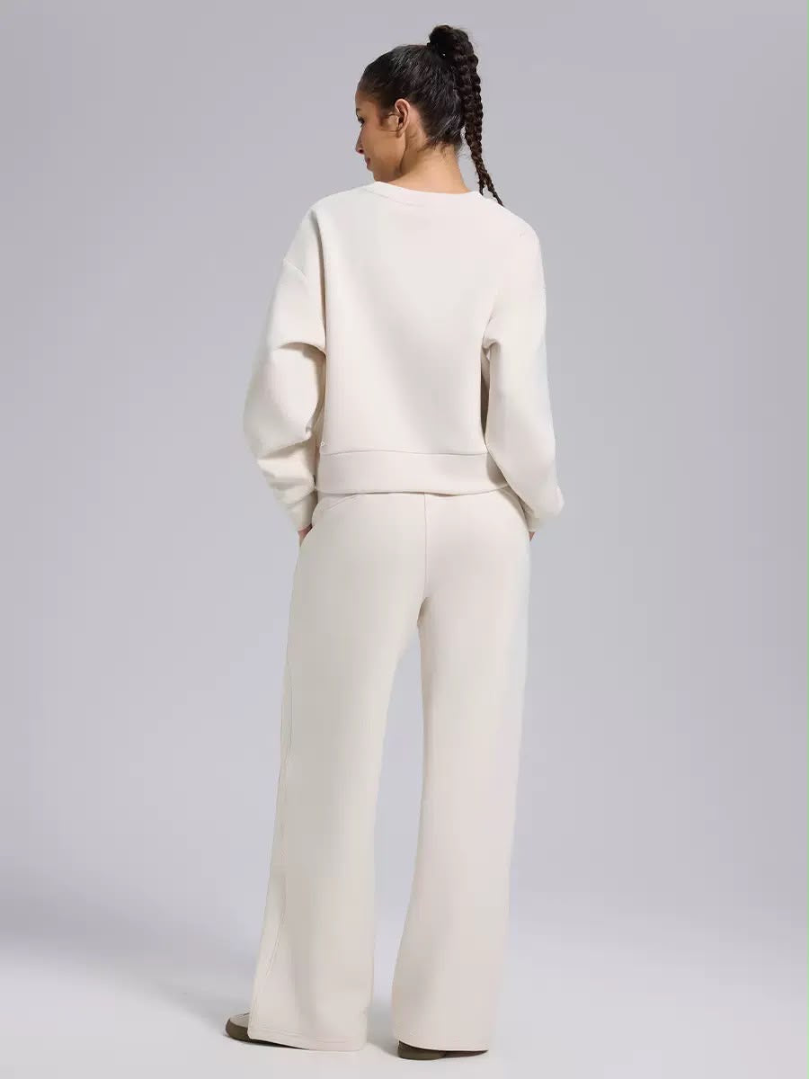 CloudEase Wide-Leg Lounge Set