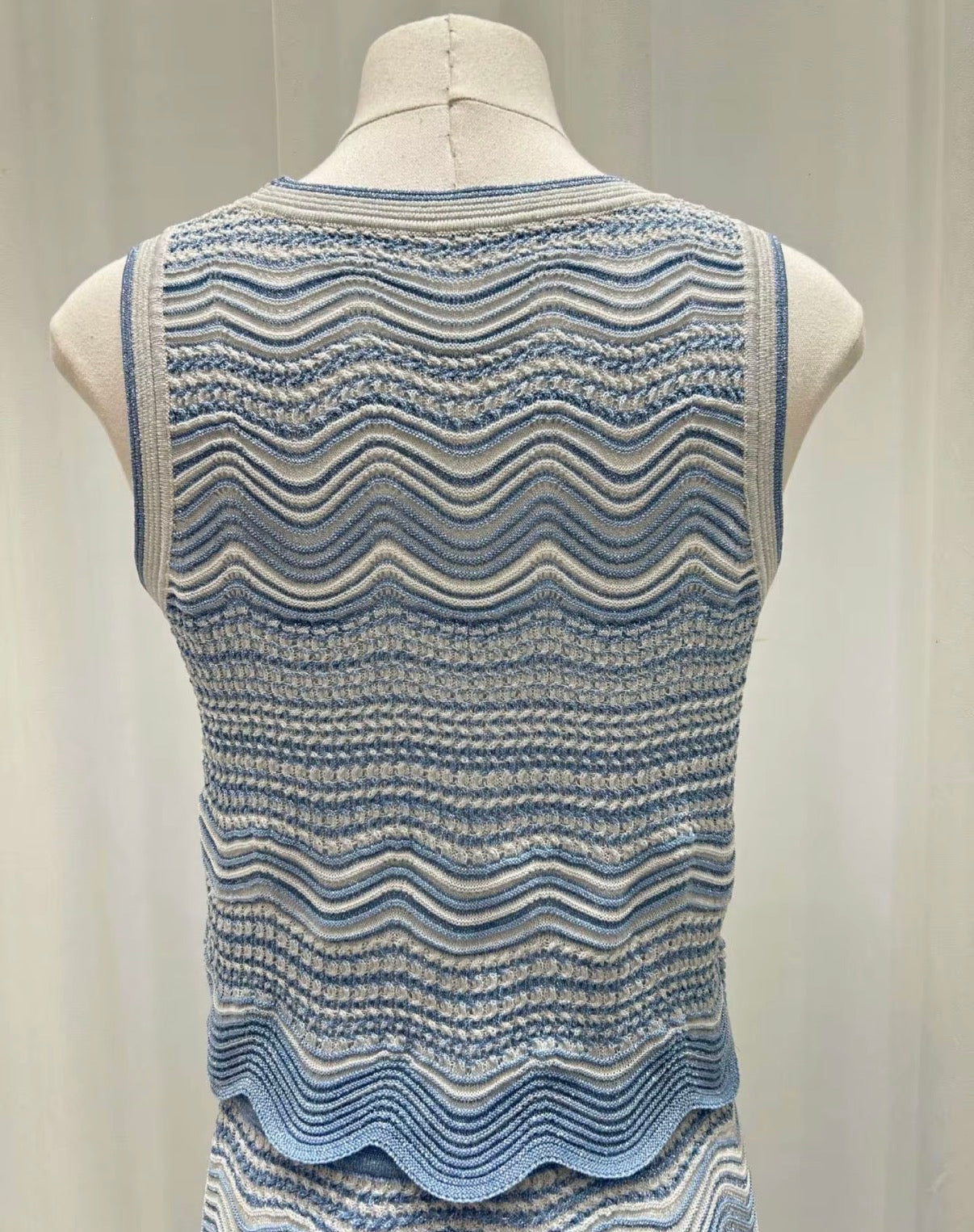Ocean Wave Knit Set