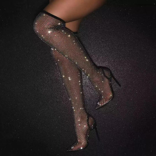 The After Dark Crystal Tights