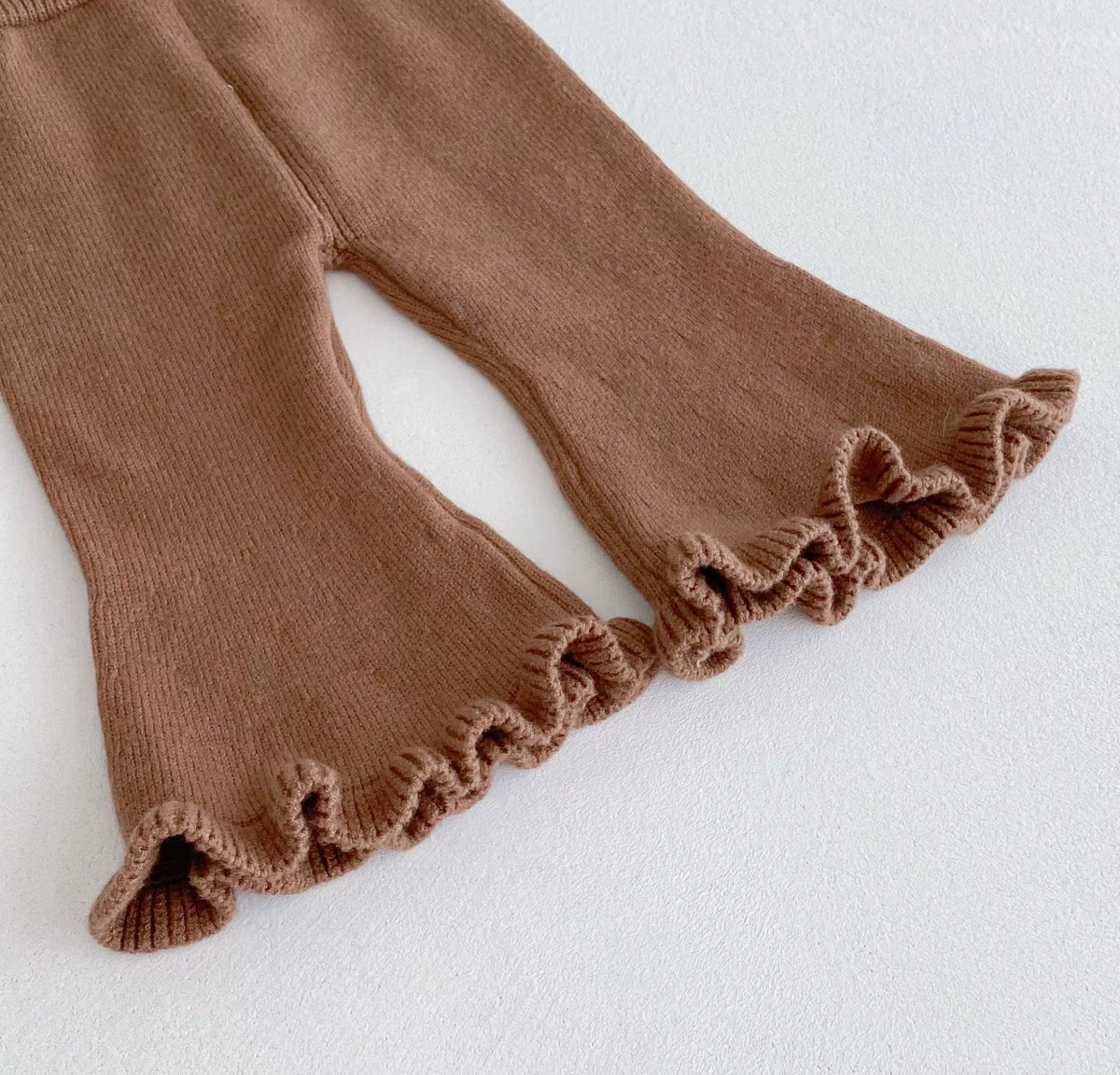 Cocoa Bow Knit Set