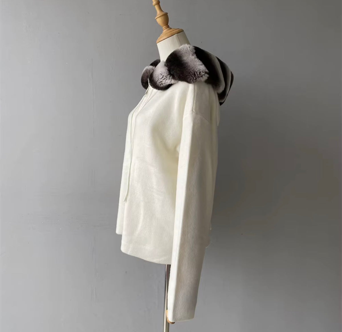 Luxe Fur Hood Knit Set